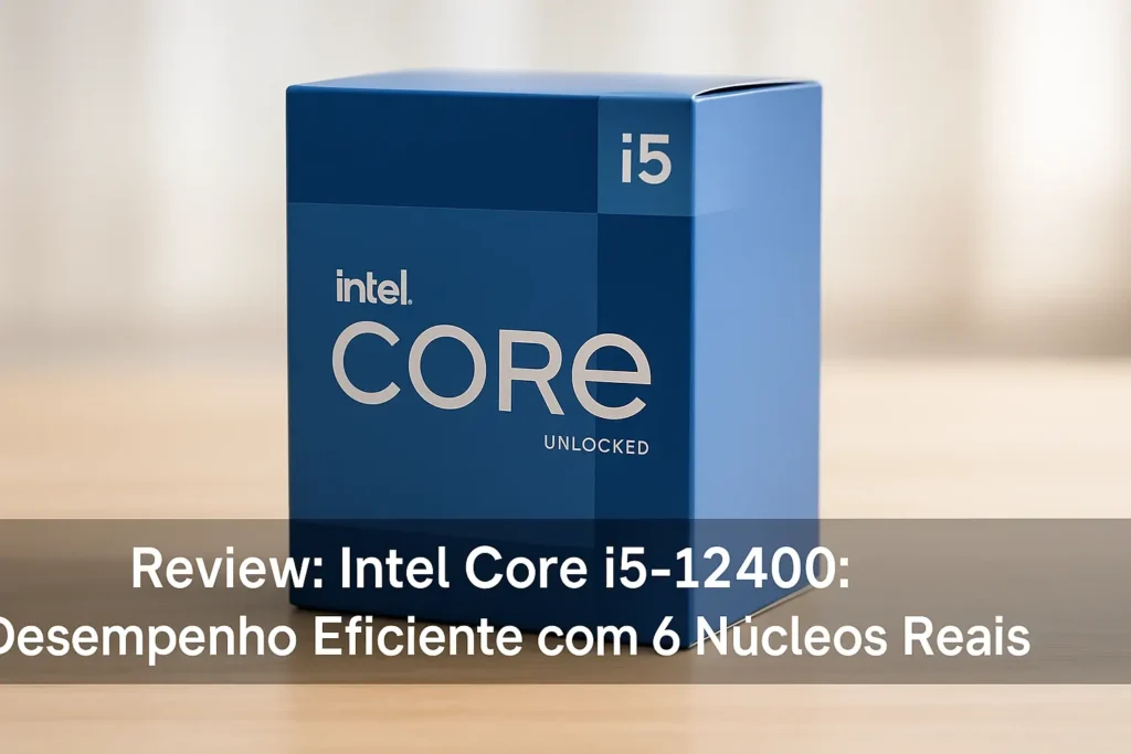 Intel Core i5-12400: Desempenho Eficiente com 6 Núcleos Reais