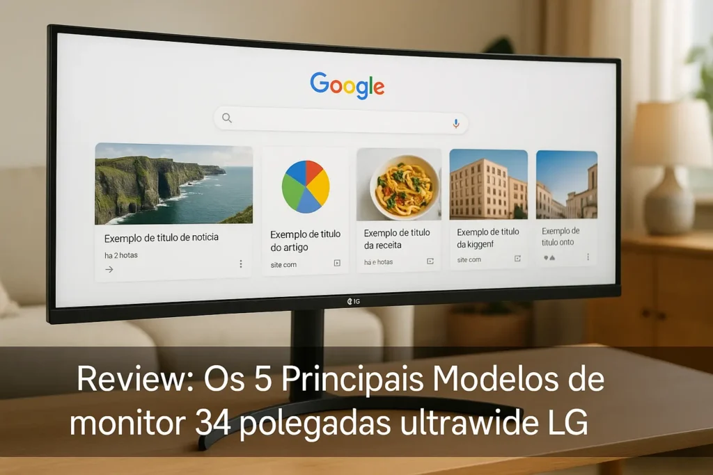 Os 5 Principais Modelos de monitor 34 polegadas ultrawide LG