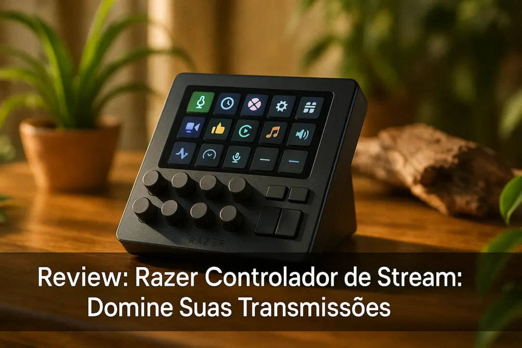 Razer Controlador de Stream: Domine Suas Transmissões