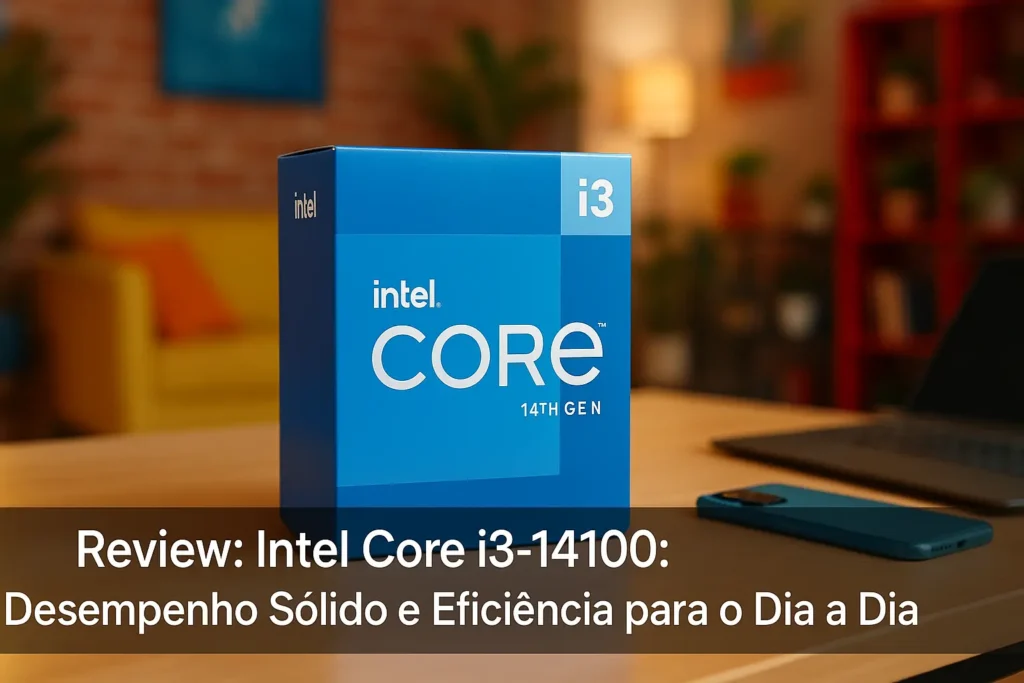 Intel Core i3-14100: Desempenho Sólido e Eficiência para o Dia a Dia