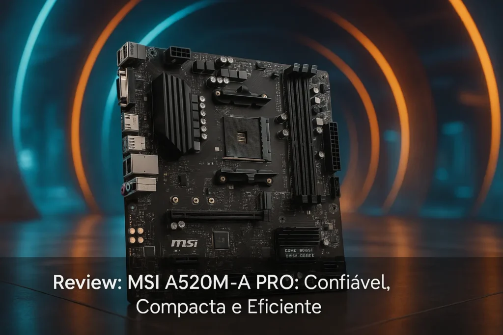 MSI A520M-A PRO: Confiável, Compacta e Eficiente