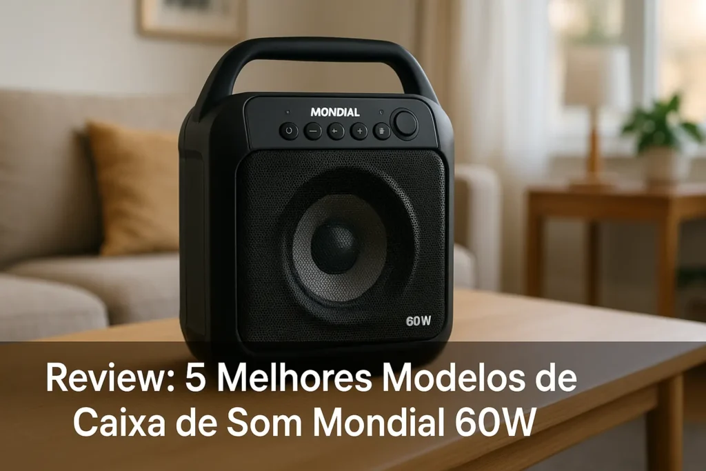 5 Melhores Modelos de Caixa de som Mondial 60w