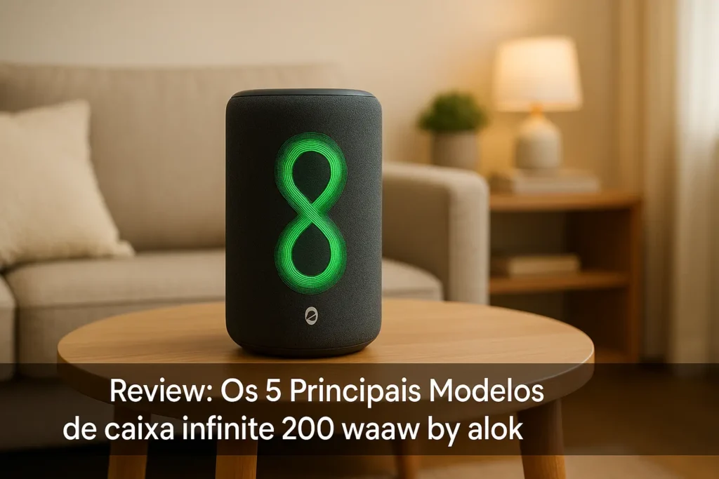 Os 5 Principais Modelos de  caixa infinite 200 waaw by alok