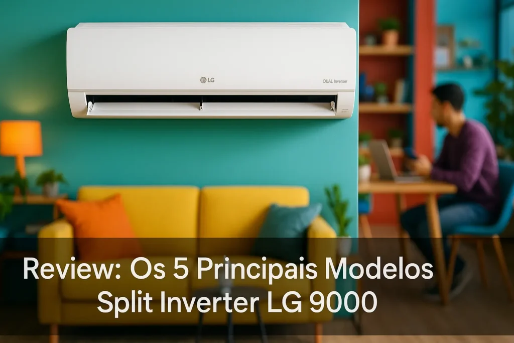 Os 5 Principais Modelos de  split inverter LG 9000