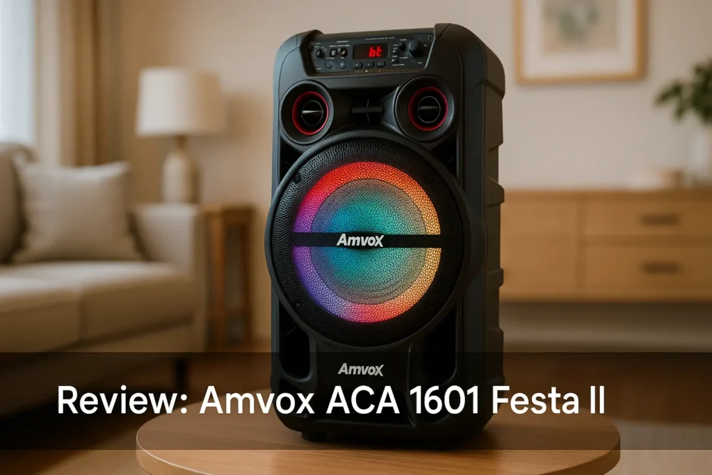 Amvox ACA 1601 Festa II: Potência e Versatilidade Sonora