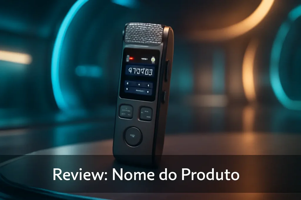 Top Cinco  gravador pequeno de voz