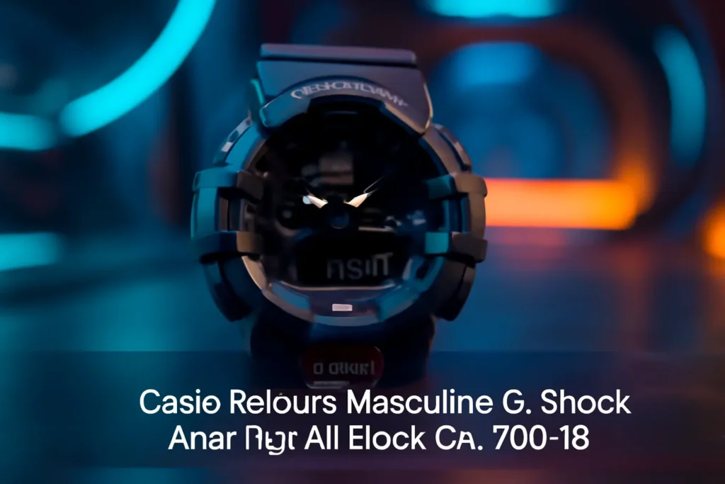 Casio Relógio Masculino G-Shock Ana Digi All Black GA-700-1B