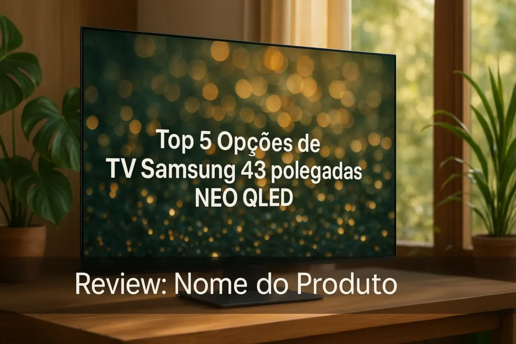 Top 5 Opções de TV Samsung 43 polegadas NEO QLED