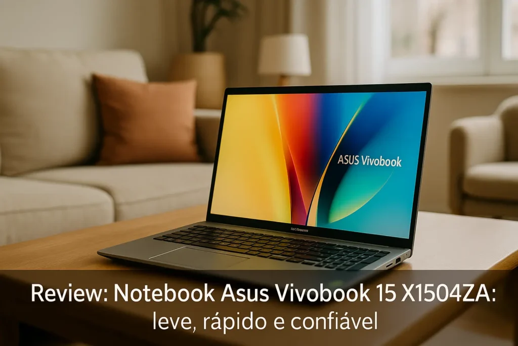 Notebook Asus Vivobook 15 X1504za: leve, rápido e confiável