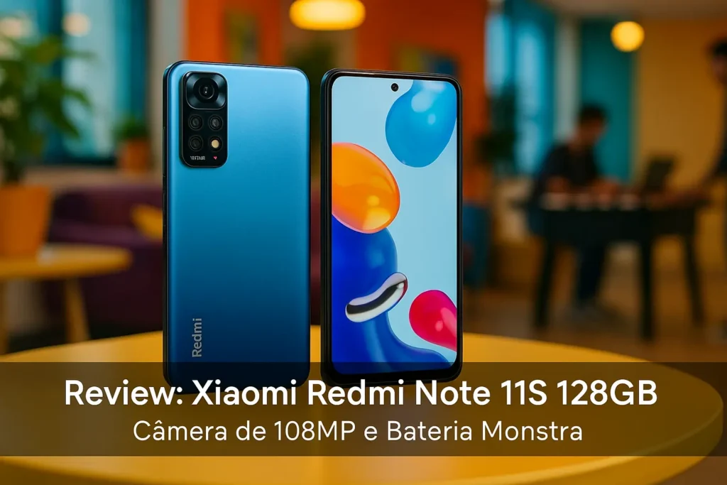 Xiaomi Redmi Note 11S 128GB: Câmera de 108MP e Bateria Monstra