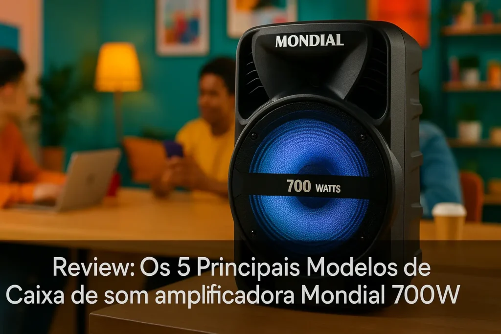 Os 5 Principais Modelos de Caixa de som amplificadora Mondial 700w