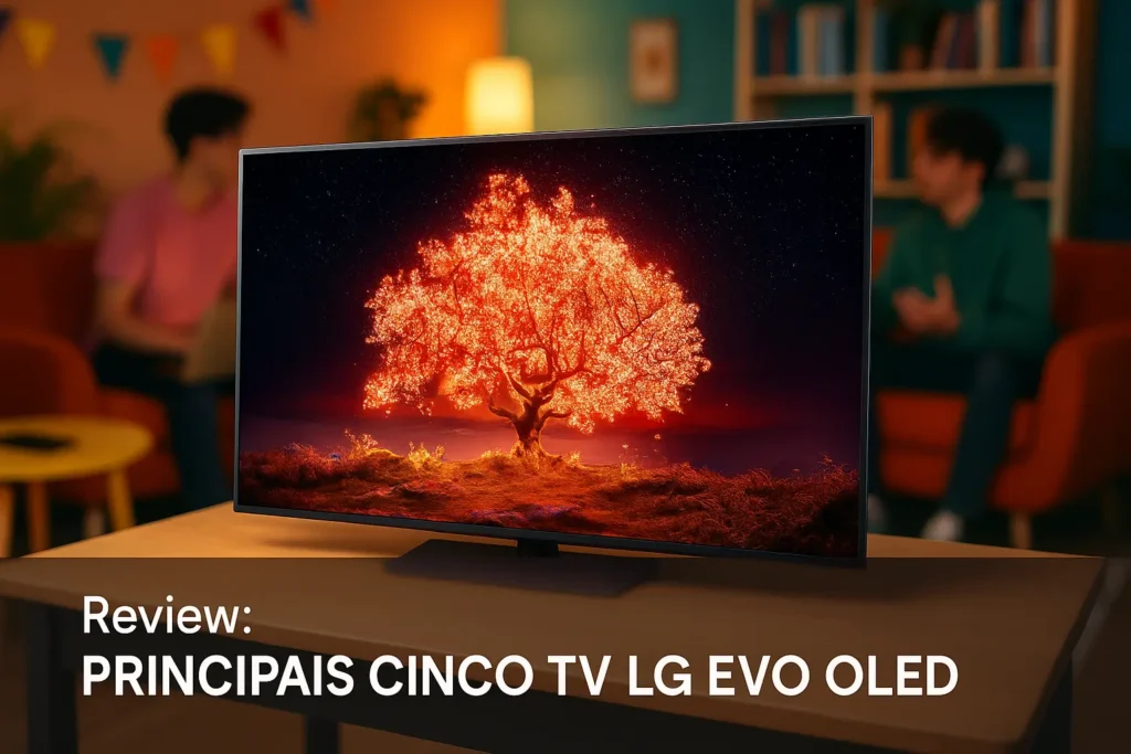 Principais Cinco TV LG EVO OLED