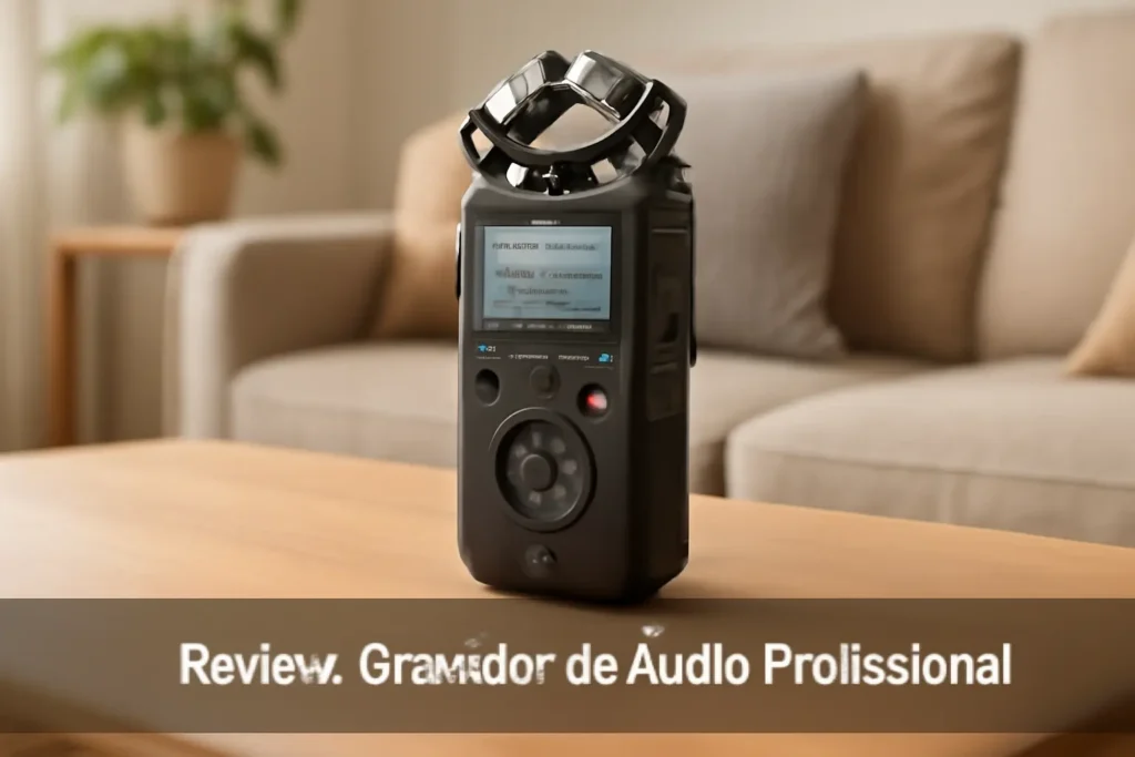 Principais 5 gravador profissional de audio