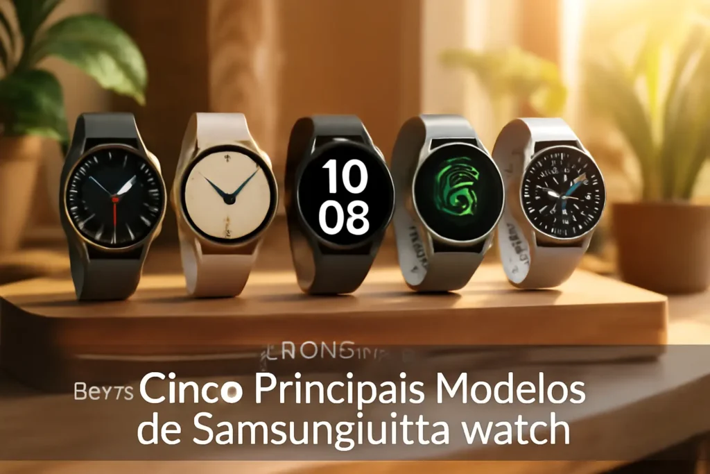 Cinco Principais Modelos de  Samsung ultra watch