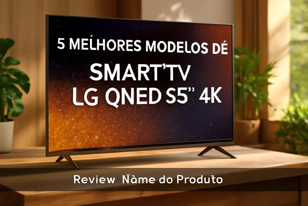 5 Melhores Modelos de  smart TV LG QNED 55” 4k