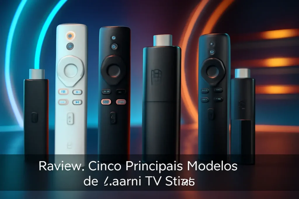 Cinco Principais Modelos de  Xiaomi TV stick