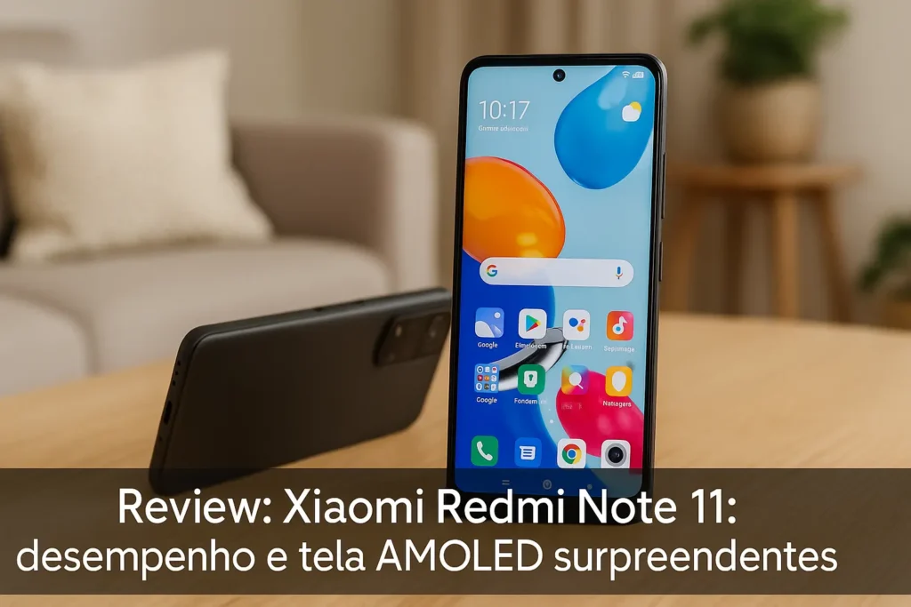 Xiaomi Redmi Note 11: desempenho e tela AMOLED surpreendentes