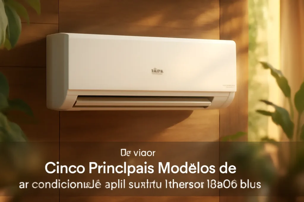 Cinco Principais Modelos de ar condicionado split fujitsu inverter 18000 btus