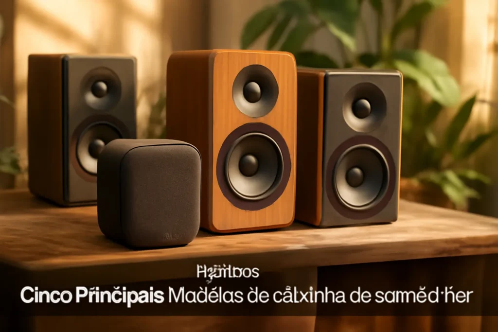 Cinco Principais Modelos de caixinha de som Edifier