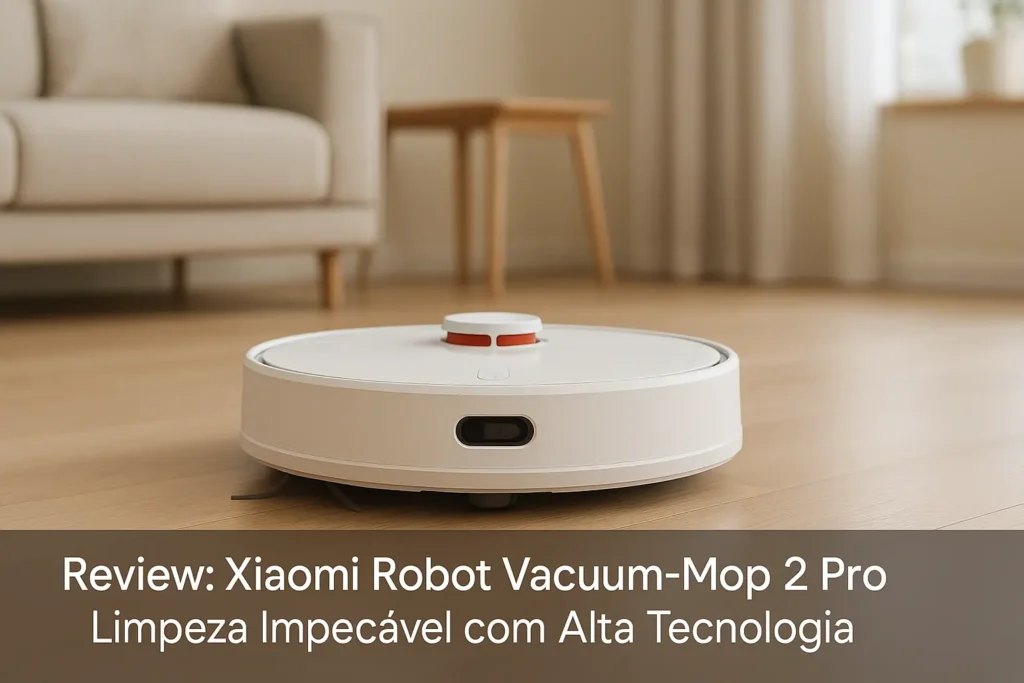 Xiaomi Robot Vacuum-Mop 2 Pro: Limpeza Impecável com Alta Tecnologia