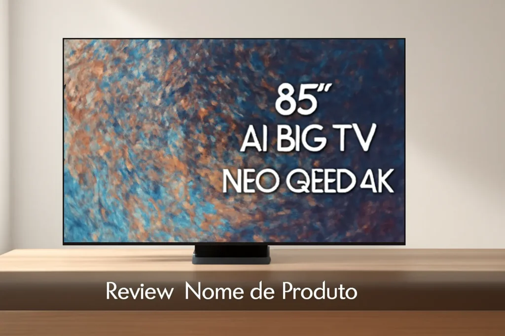 Cinco Principais Modelos de  AI Big TV 85 Neo QLED 4K