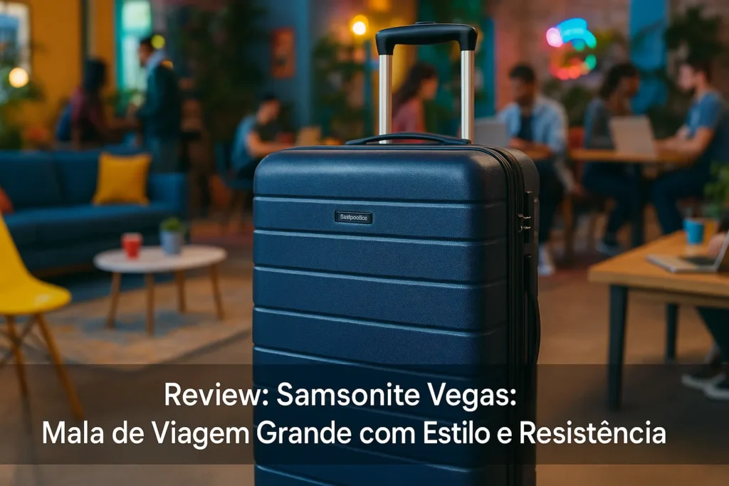 Samsonite Vegas: Mala de Viagem Grande com Estilo e Resistência