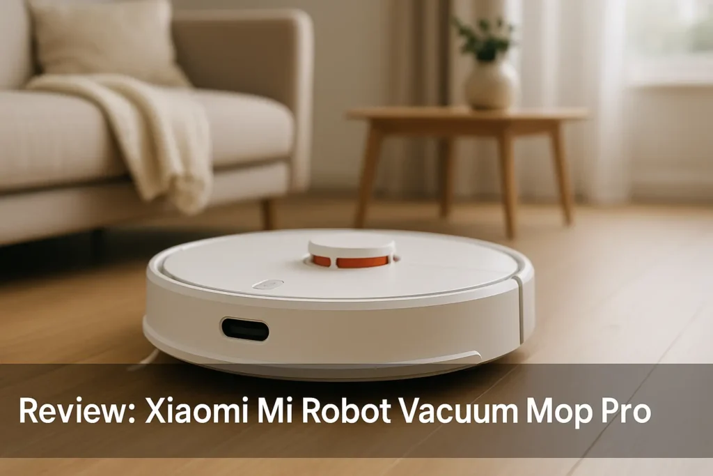 Xiaomi Mi Robot Vacuum Mop Pro: Sucção Potente e Função 2 em 1