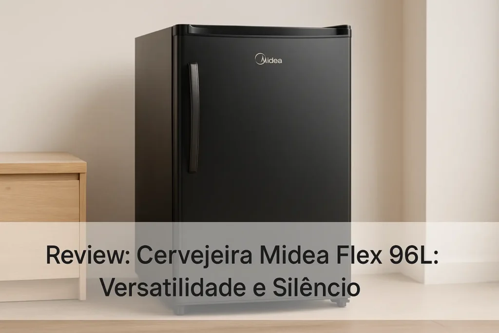 Cervejeira Midea Flex 96L: Versatilidade e Silêncio