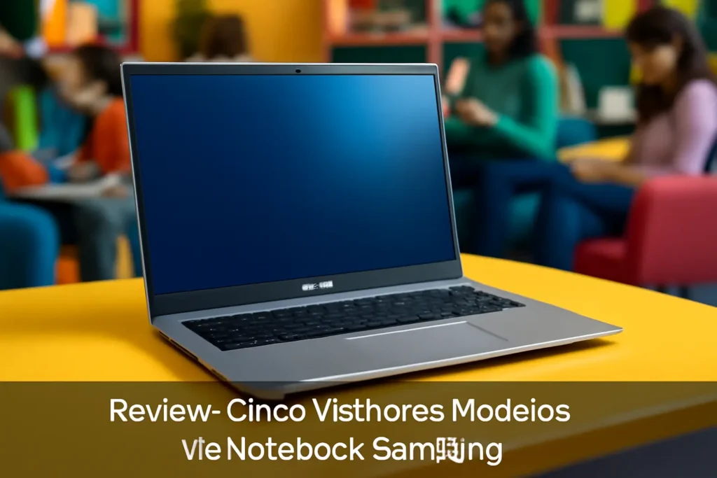 Cinco Melhores Modelos de  notebook Samsung lançamento