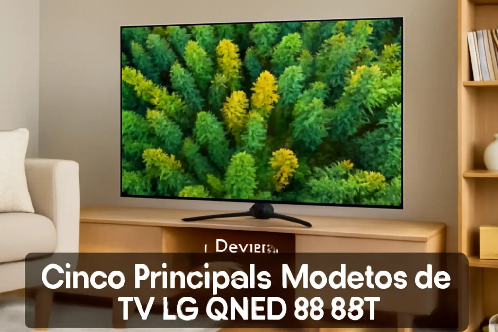 Cinco Principais Modelos de TV LG QNED 55 85t