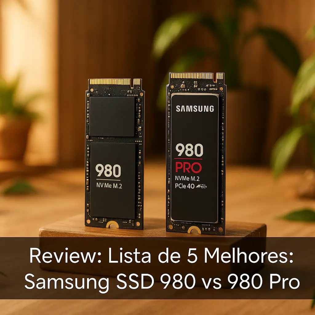 Lista de 5 Melhores: Samsung SSD 980 vs 980 pro
