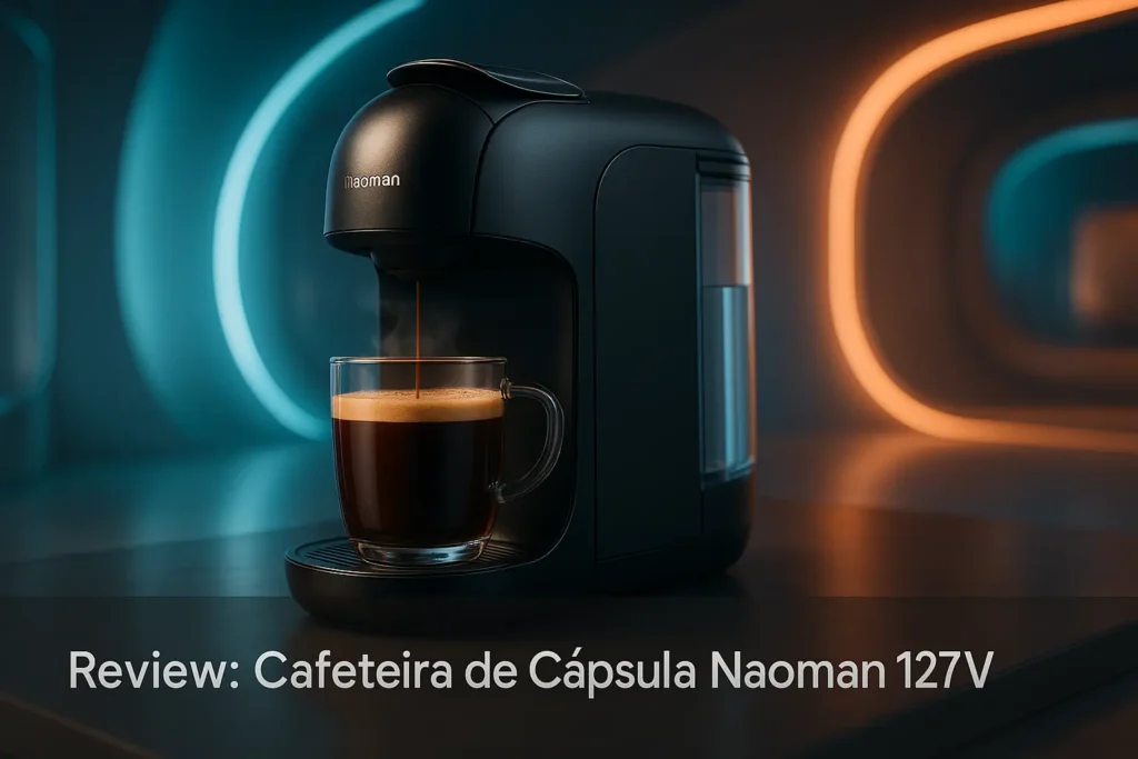 Cafeteira de Cápsula Naoman 127V: Rápida, Versátil e Moderna