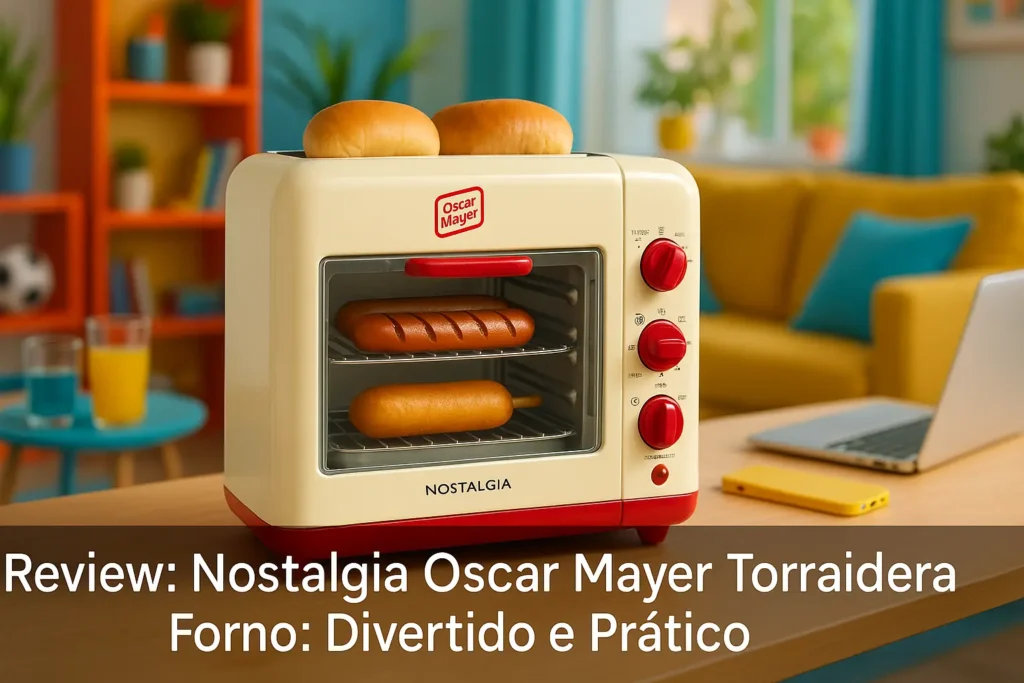 Nostalgia Oscar Mayer Torradeira Forno: Divertido e Prático