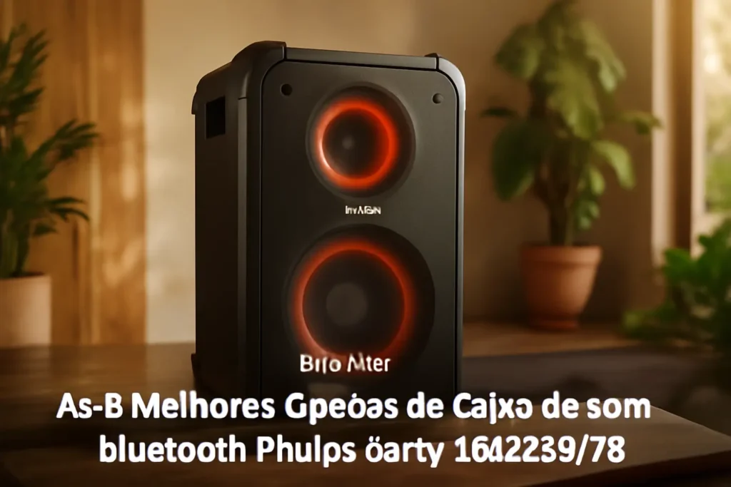 As 5 Melhores Opções de Caixa de som bluetooth Philips party tax5206/78