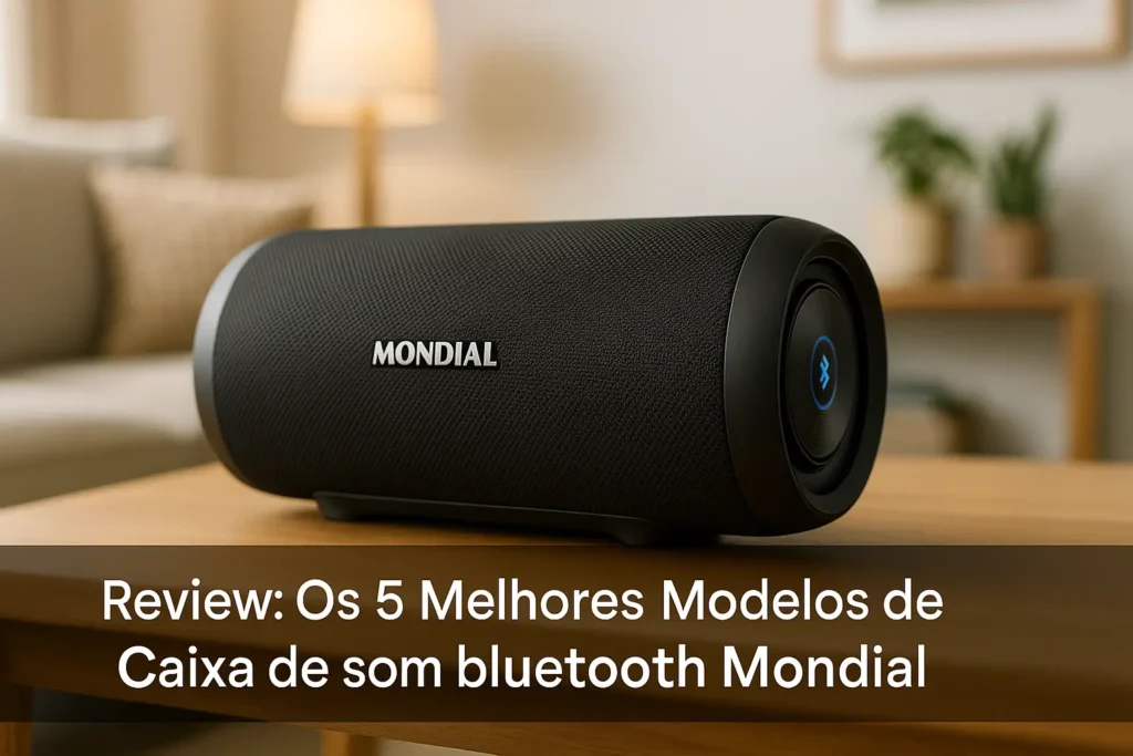 Os 5 Melhores Modelos de Caixa de som bluetooth Mondial