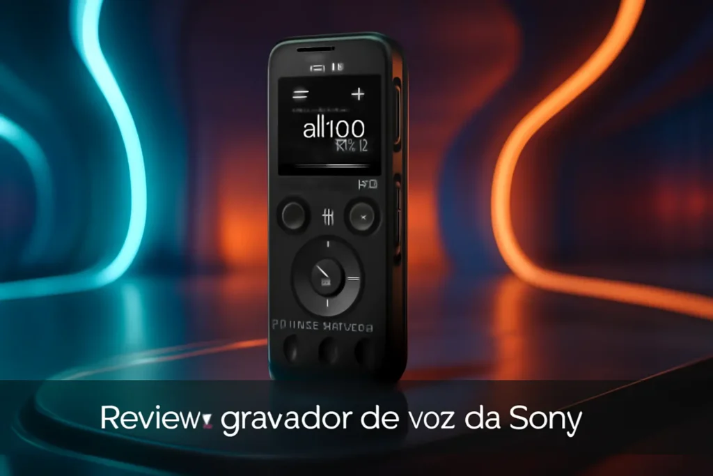 Top Cinco Modelos de  gravador de voz da Sony
