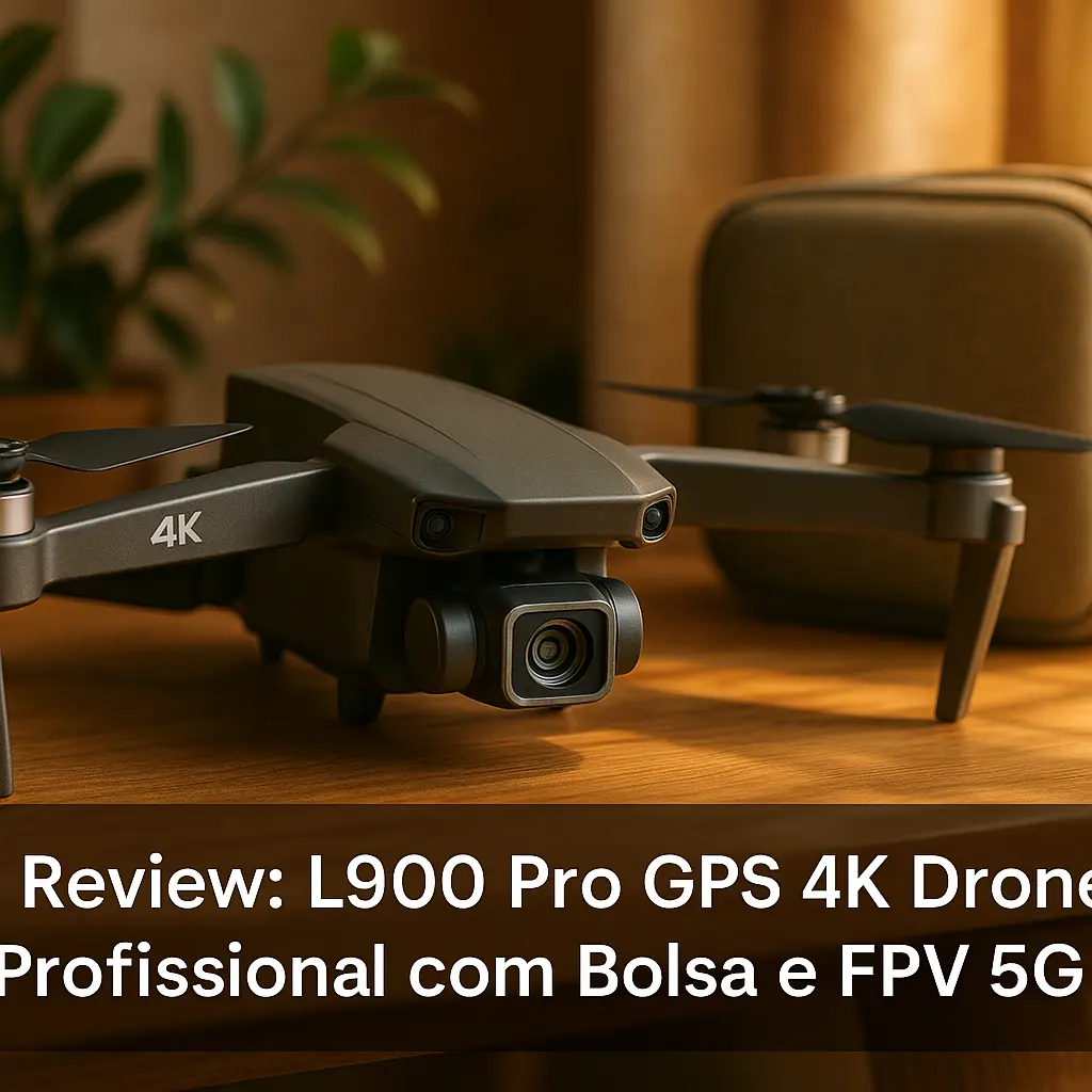 L900 Pro GPS 4K Drone Profissional com Bolsa e FPV 5G