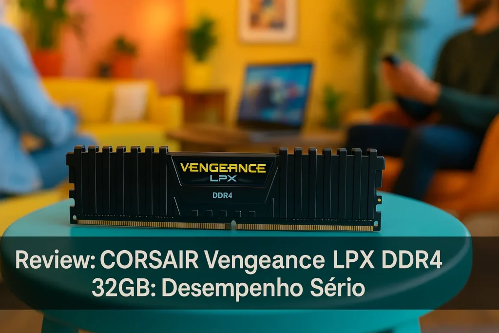 CORSAIR Vengeance LPX DDR4 32GB: Desempenho Sério