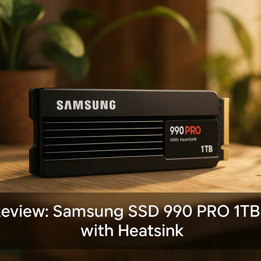 Samsung SSD 990 PRO 1TB com Dissipador: Velocidade e Confiabilidade Extrema