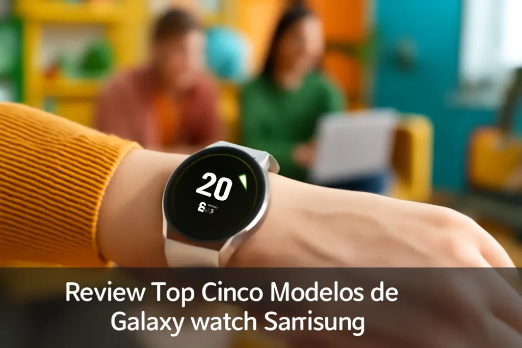 Top Cinco Modelos de Galaxy watch Samsung