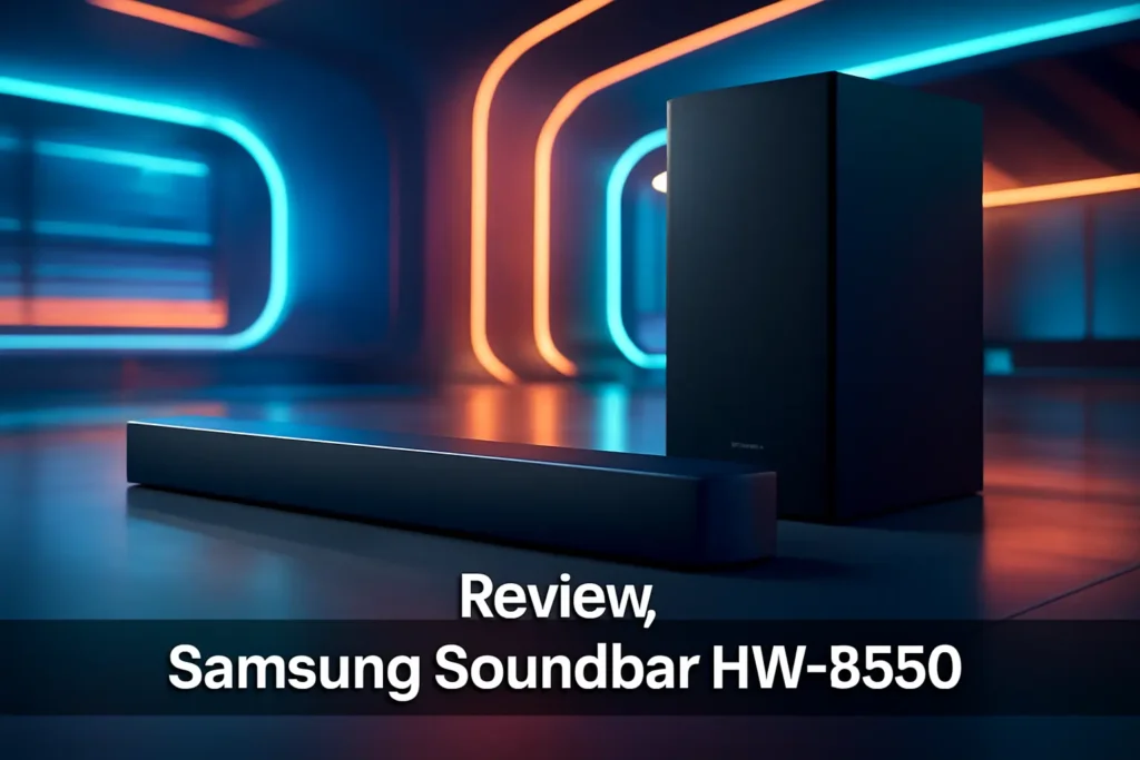 Principais Cinco Samsung soundbar hw b550