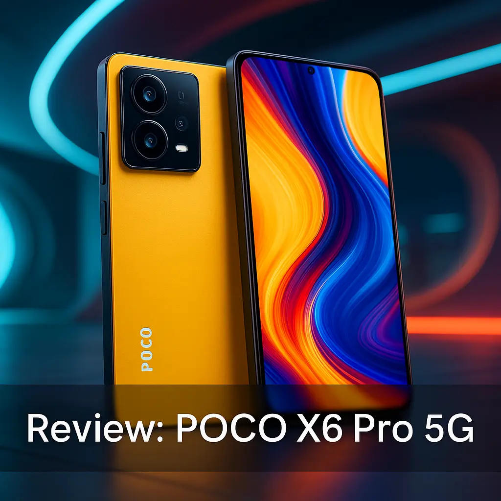 POCO X6 Pro 5G: desempenho veloz e tela premium