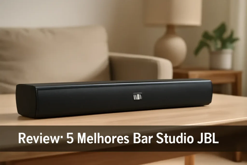 Lista de 5 Melhores:  bar studio JBL