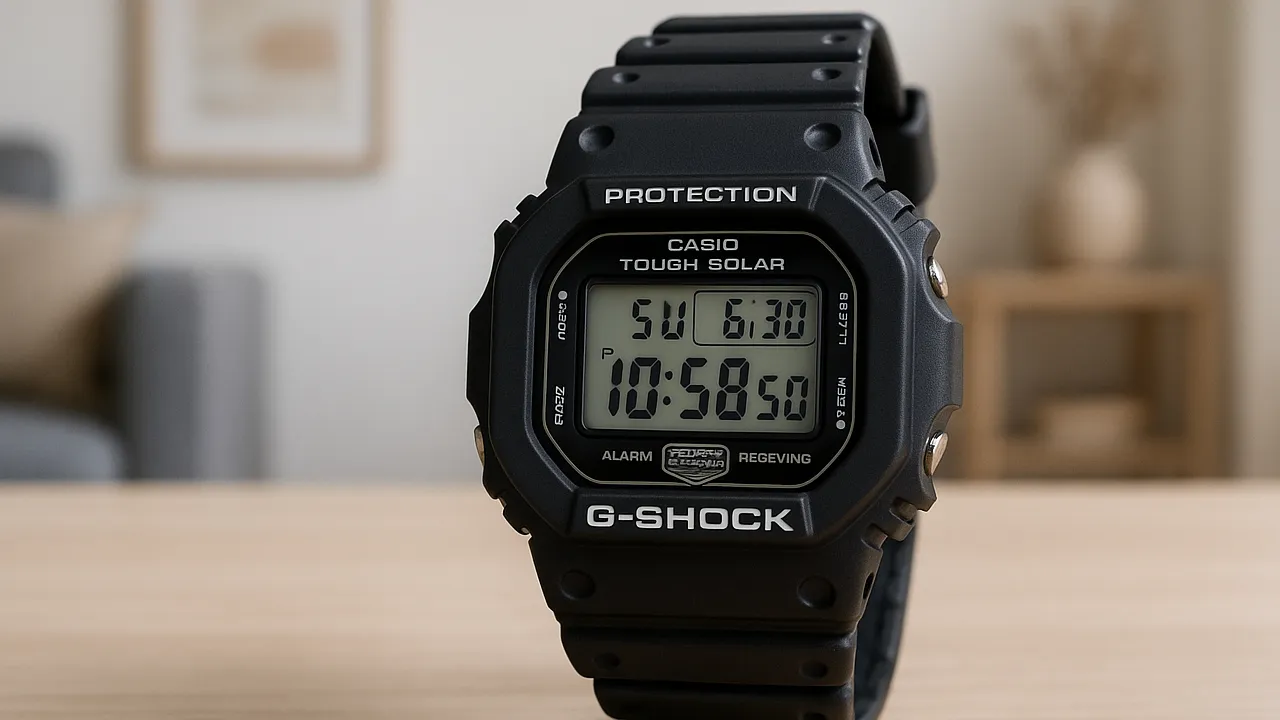 G-Shock Tough Solar G-5600UE-1DR: análise completa e sem filtros