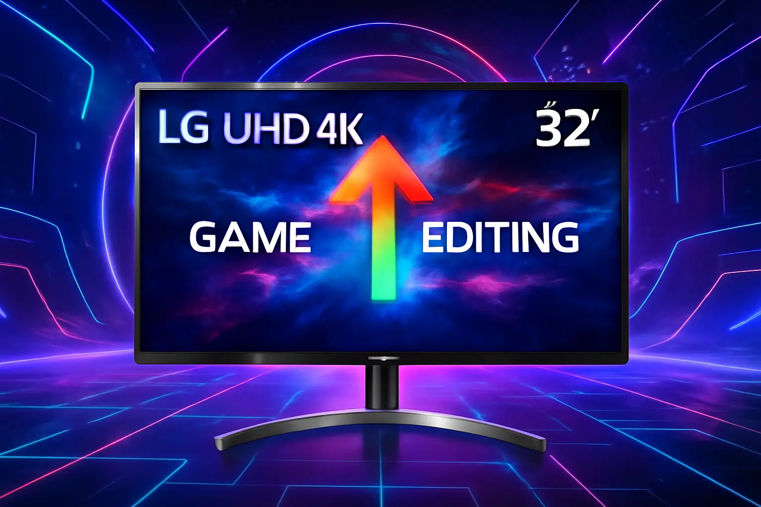 Monitor LG UHD 4K 32" - A Melhor Escolha para Jogos e Edição?