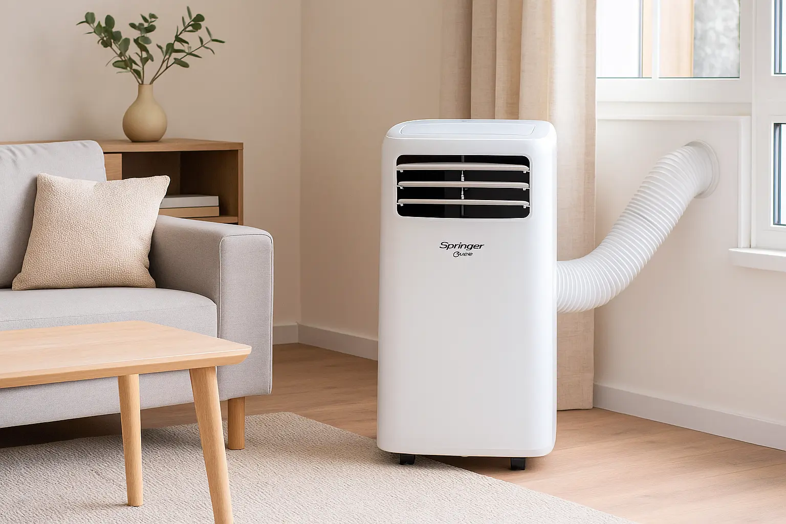 Springer Midea Portátil 12.000 BTUs surpreende? Testamos