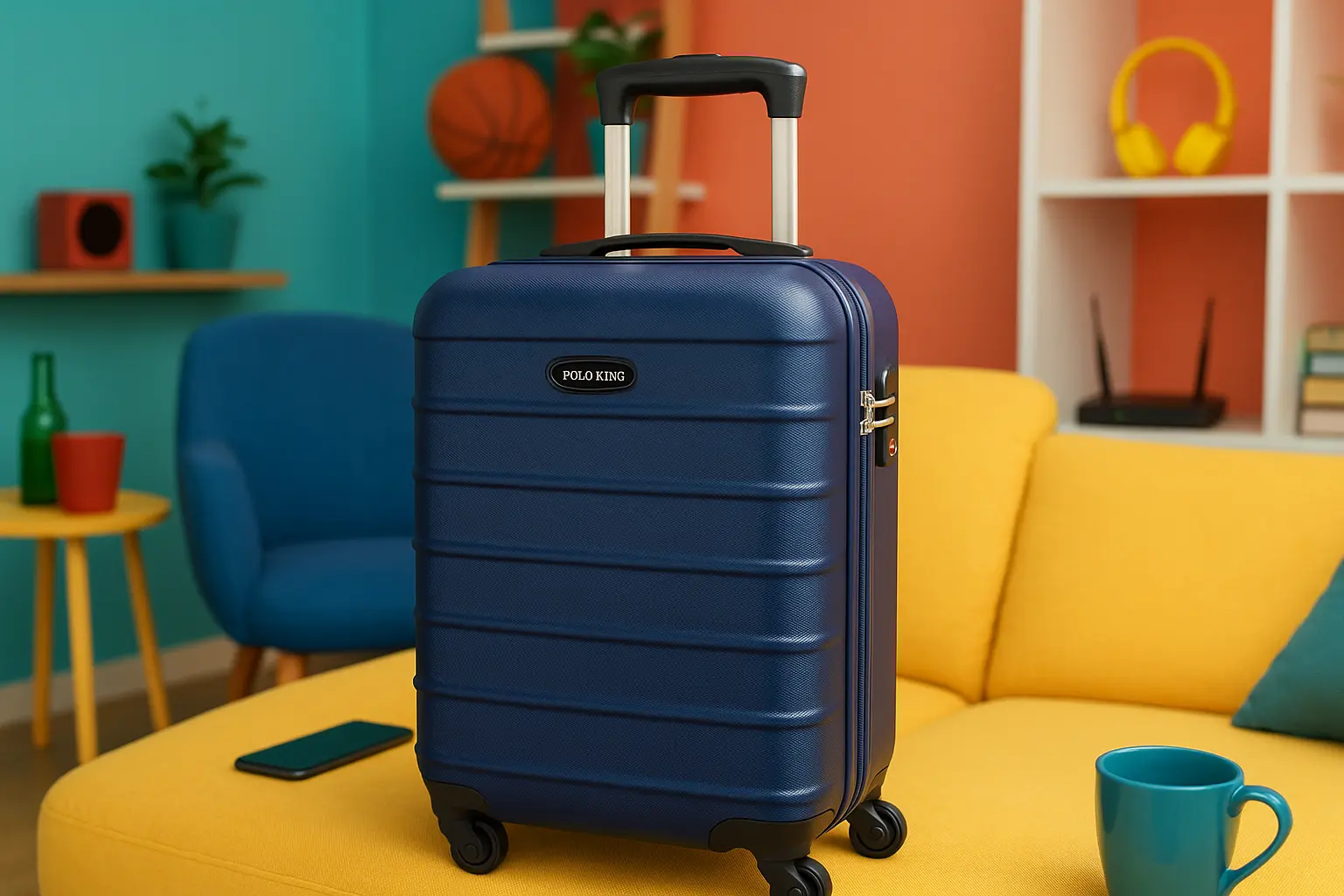 Polo King com Cadeado TSA: leveza e segurança