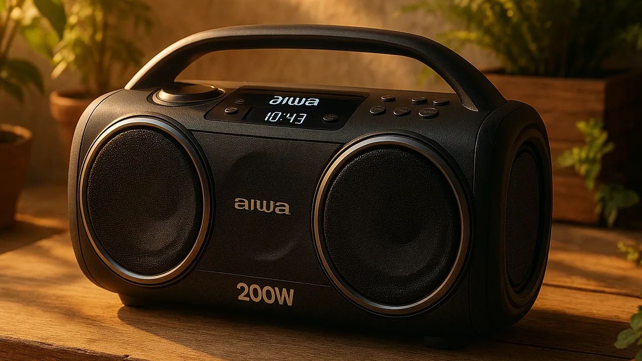 5 Melhores Boombox Aiwa 200W para Levar a Festa Onde Quiser