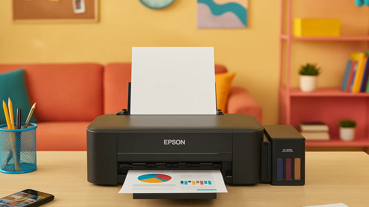 5 Melhores Impressoras Epson EcoTank L121 – Tanque de Tinta Colorida