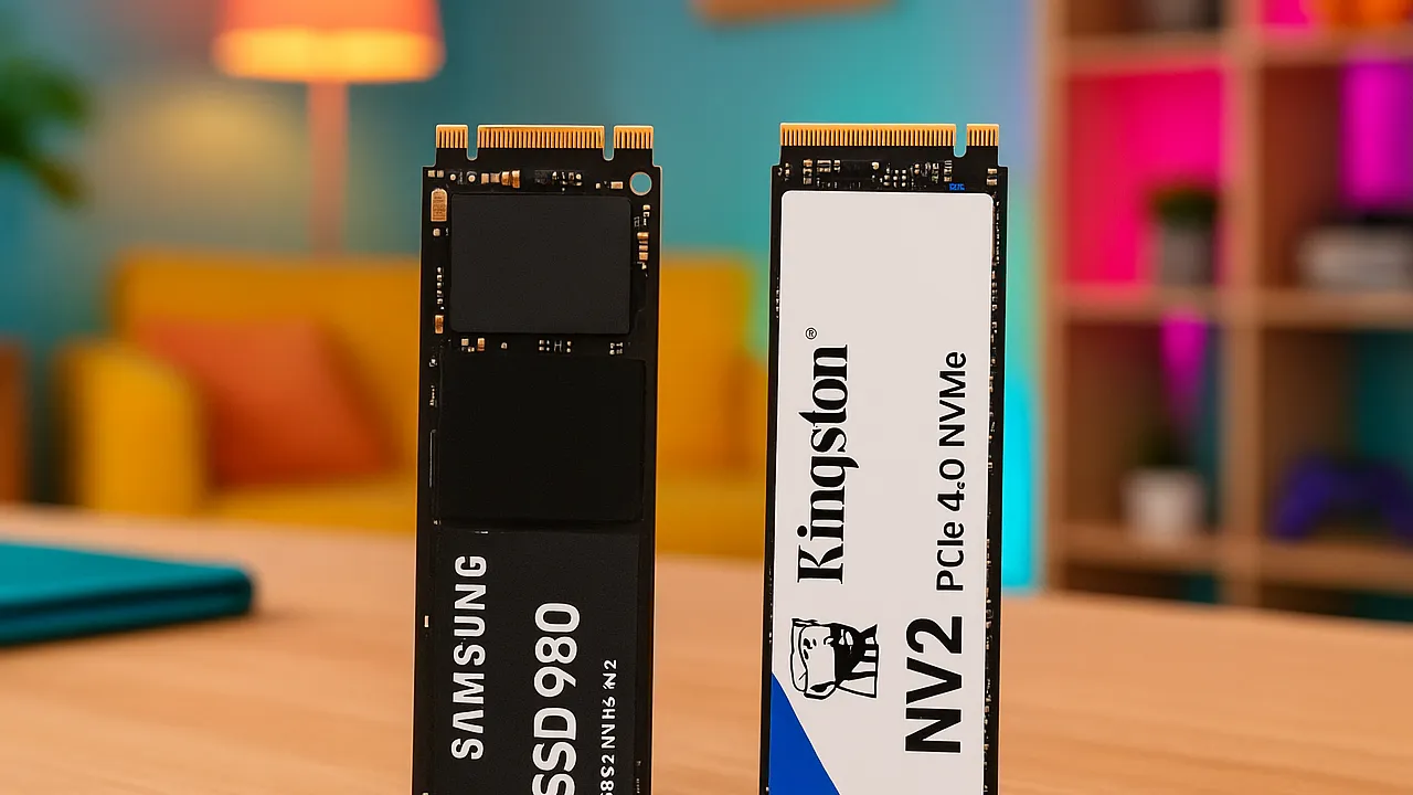 Samsung SSD 980 vs Kingston NV2: 5 Melhores SSDs NVMe de Alta Performance